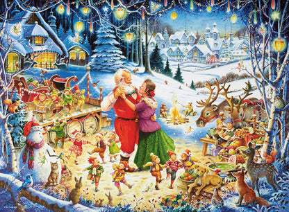 Ravensburger 17557 Roy Trower Christmas Collection No.2-4x 500 Piece Jigsaw Puzzles for Adults and Kids Age 10 Years Up