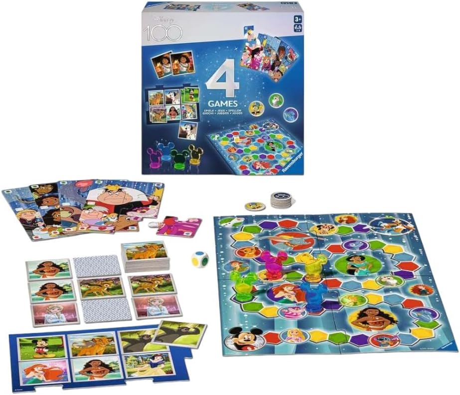 Disney 100 4-in-1 - Bordspel (6013411