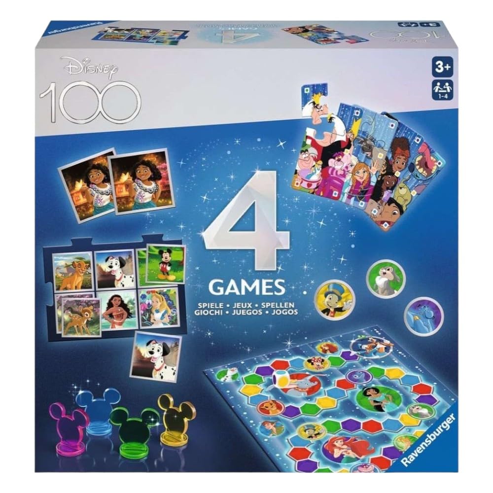 Disney 100 4-in-1 - Bordspel (6013411