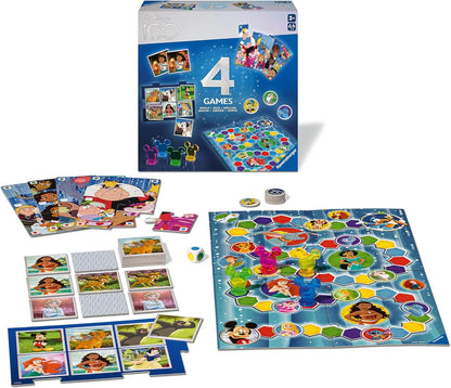 Disney 100 4-in-1 - Bordspel (6013411