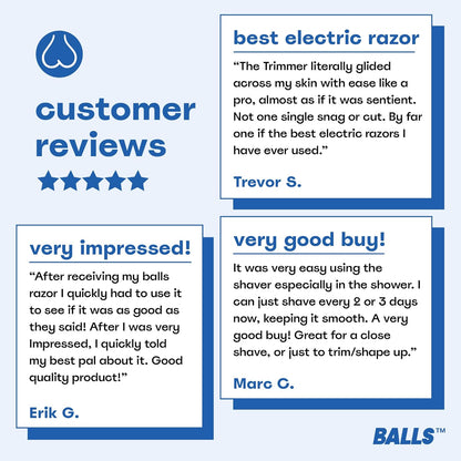 BALLS Electric Grooming Trimmer