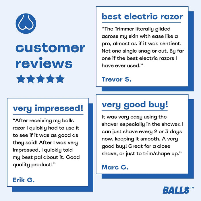 BALLS Electric Grooming Trimmer