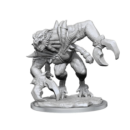 WizKids D&D Nolzur's Marvelous Miniatures: Glabrezu Unpainted Dungeons and Dragons Miniatures