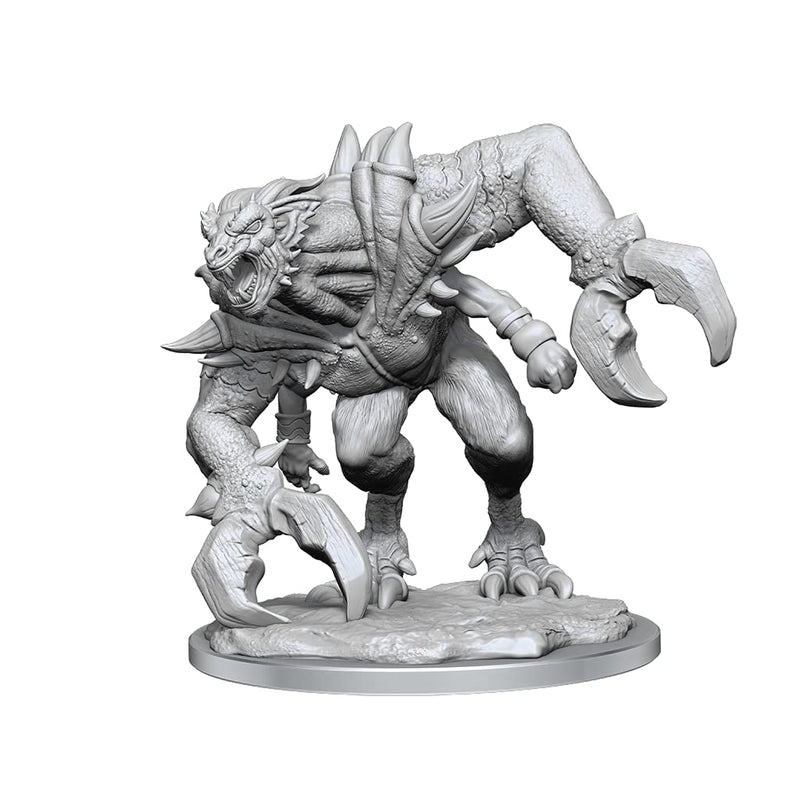 WizKids D&D Nolzur's Marvelous Miniatures: Glabrezu Unpainted Dungeons and Dragons Miniatures