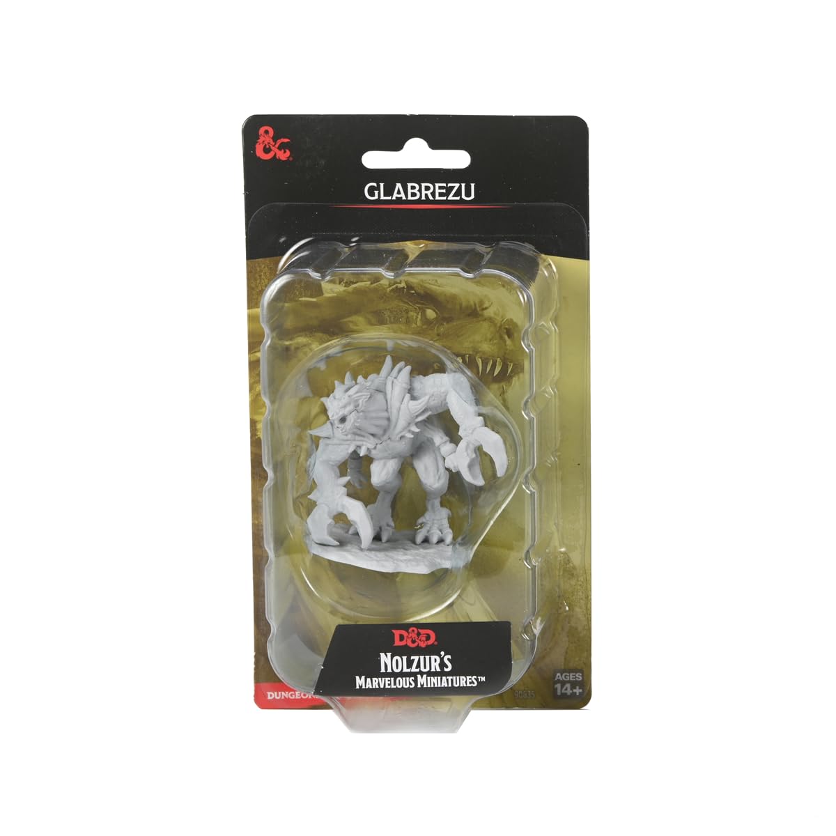 WizKids D&D Nolzur's Marvelous Miniatures: Glabrezu Unpainted Dungeons and Dragons Miniatures