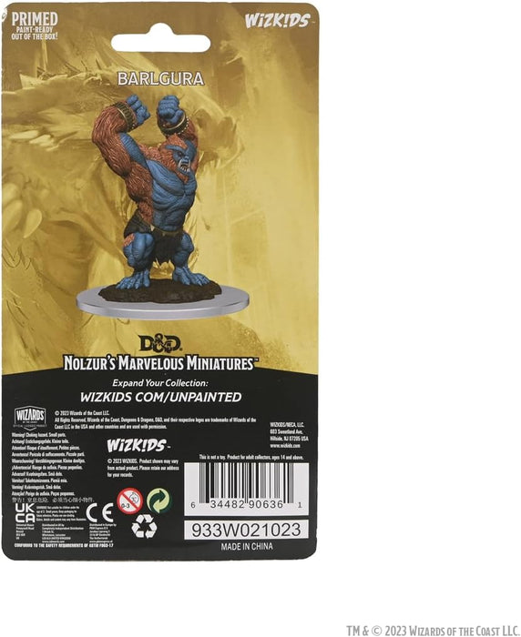 WizKids D&D Nolzur's Marvelous Miniatures: Barlgura Unpainted Dungeons and Dragons Miniatures