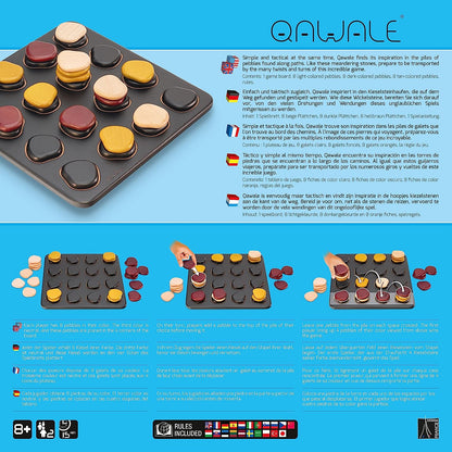 Gigamic – QAWALE – Classic Wooden Game