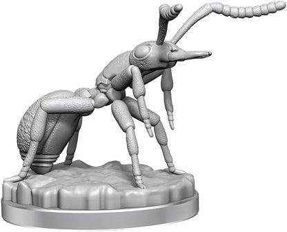 WizKids Deep Cuts: Giant Ants | Unpainted Miniatures