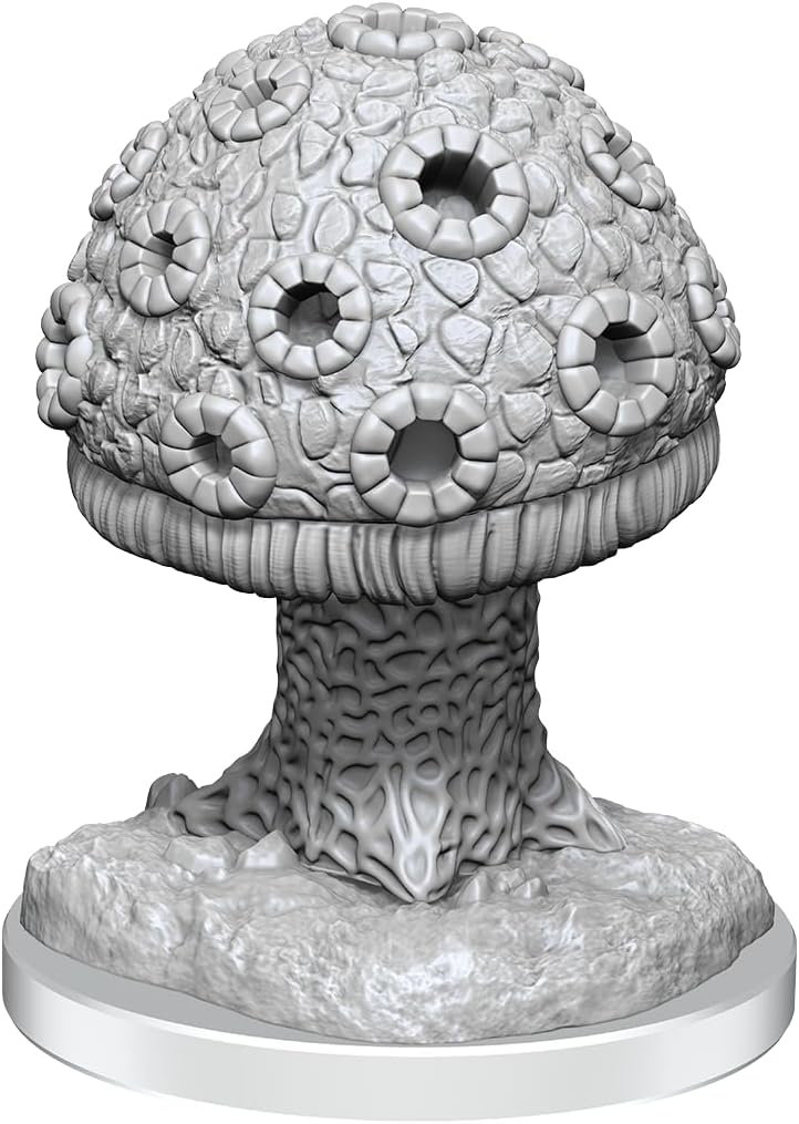 D&D Nolzur's Marvelous Miniatures : Shrieker & Violet Fungus | WizKids Unpainted Dungeons and Dragons Miniatures