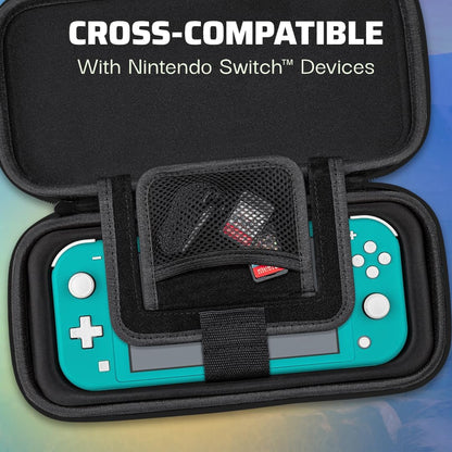 PDP Travel Case Hyrule Blue Hyrule Blue Blue and Yellow
