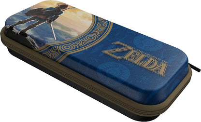 PDP Travel Case Hyrule Blue Hyrule Blue Blue and Yellow