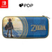 PDP Travel Case Hyrule Blue Hyrule Blue Blue and Yellow