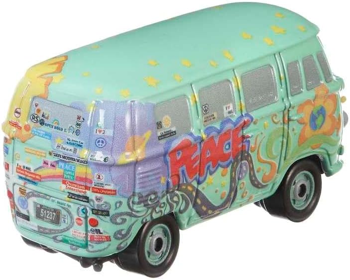 Disney Cars Toys Die-cast Fillmore WithNew Expression Vehicle
