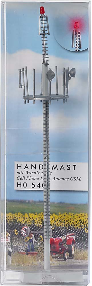 Cell Phone Mast With Warning Light