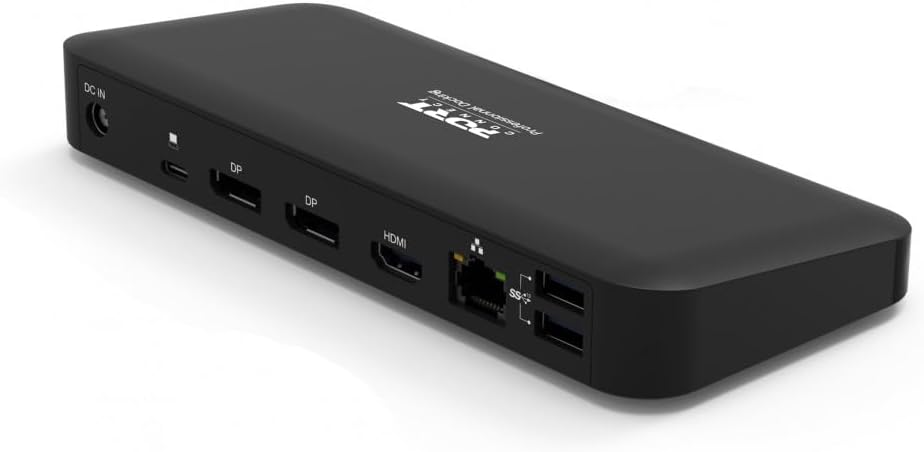 Docking Station USB-C 2x 4K 3x FHD 85W