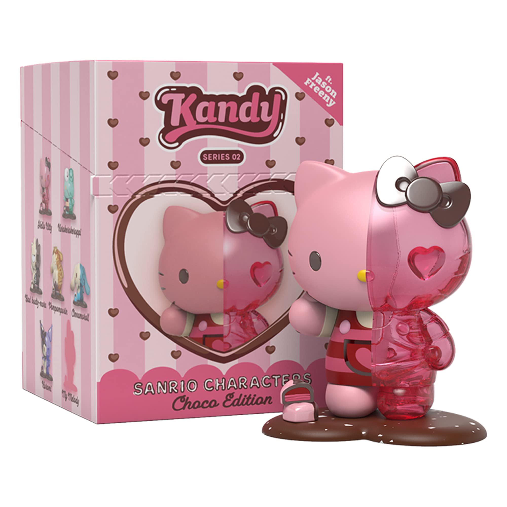 Mighty Jaxx Kandy X Sanrio Choco Edition featuring Jason Freeny | Blind Box Toy Collectible Figurines | One Pack - Contains One Random Figure