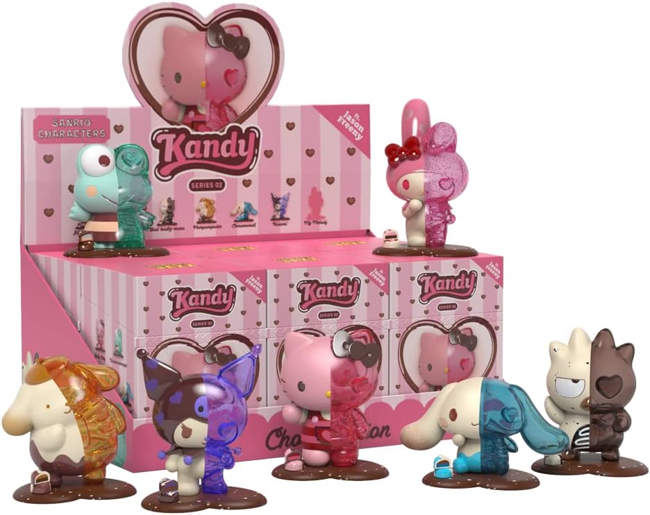 Mighty Jaxx Kandy X Sanrio Choco Edition featuring Jason Freeny | Blind Box Toy Collectible Figurines | One Pack - Contains One Random Figure