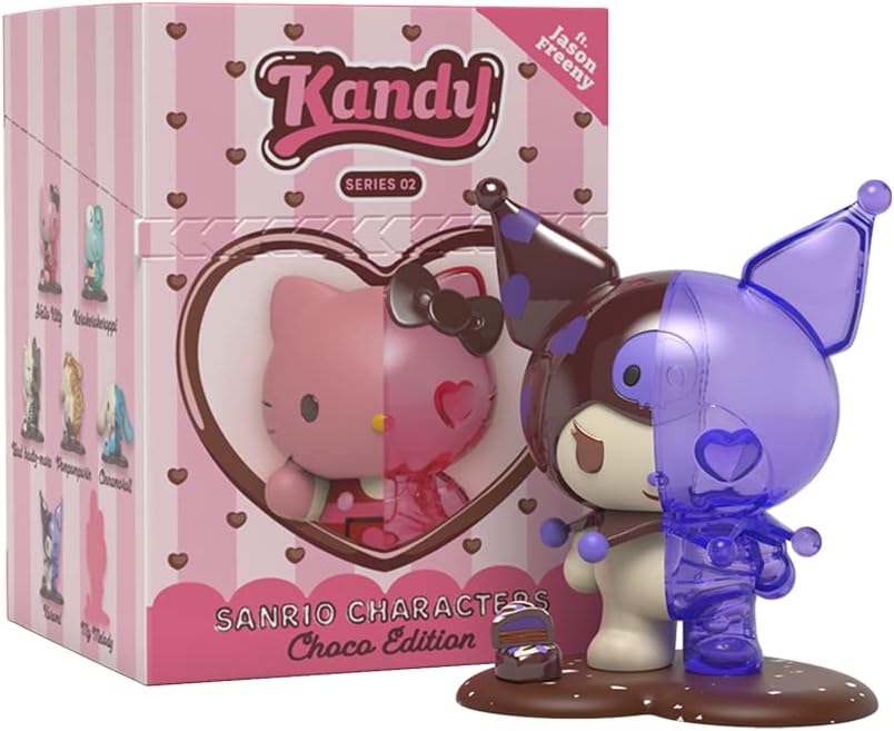 Mighty Jaxx Kandy X Sanrio Choco Edition featuring Jason Freeny | Blind Box Toy Collectible Figurines | One Pack - Contains One Random Figure