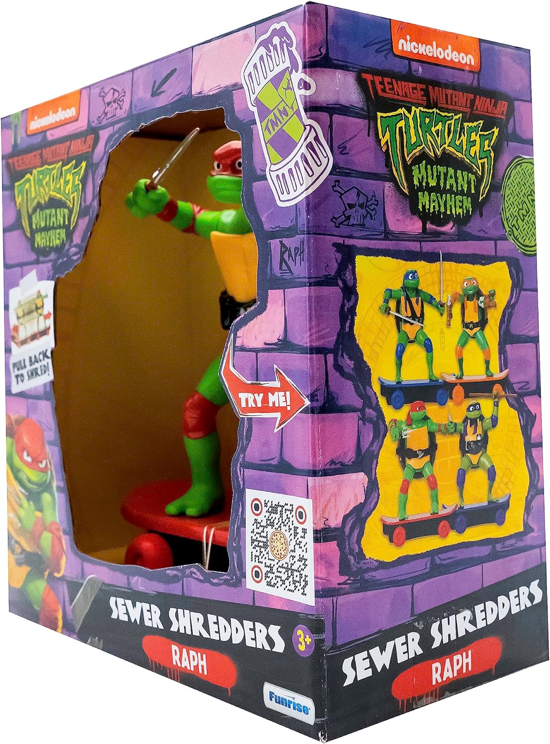 Tortues Ninja - Rapahel Fahrzeug, 71056