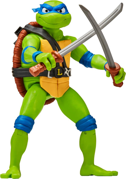 Teenage Mutant Ninja Turtles 83401CO Mutant Mayhem Giant Leonardo 12-Inch Action Figure. Ideal Present for Boys 4 to 7 Years and TMNT Fans, Black