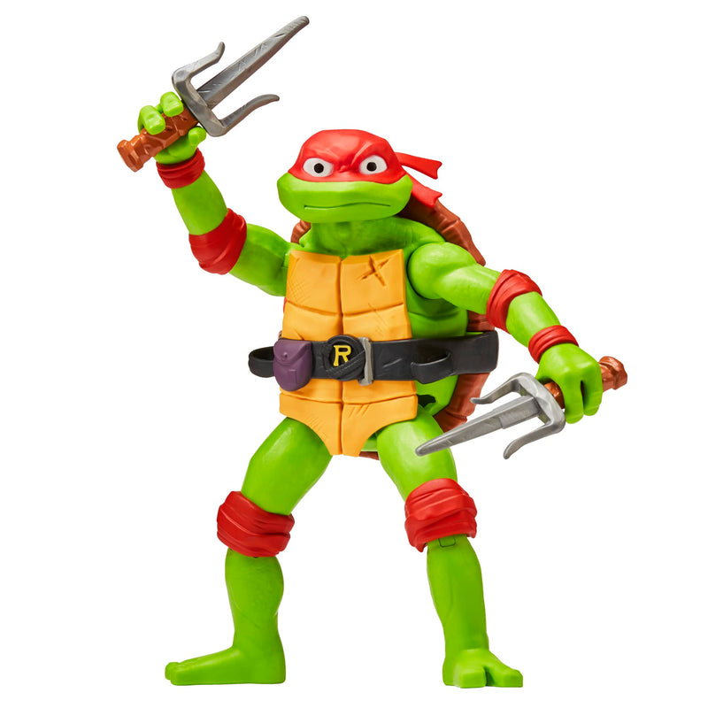 Teenage Mutant Ninja Turtles 83404CO Mutant Mayhem Giant Raphael 12-Inch Action Figure. Ideal Present for Boys 4 to 7 Years and TMNT Fans, Multi-Colored