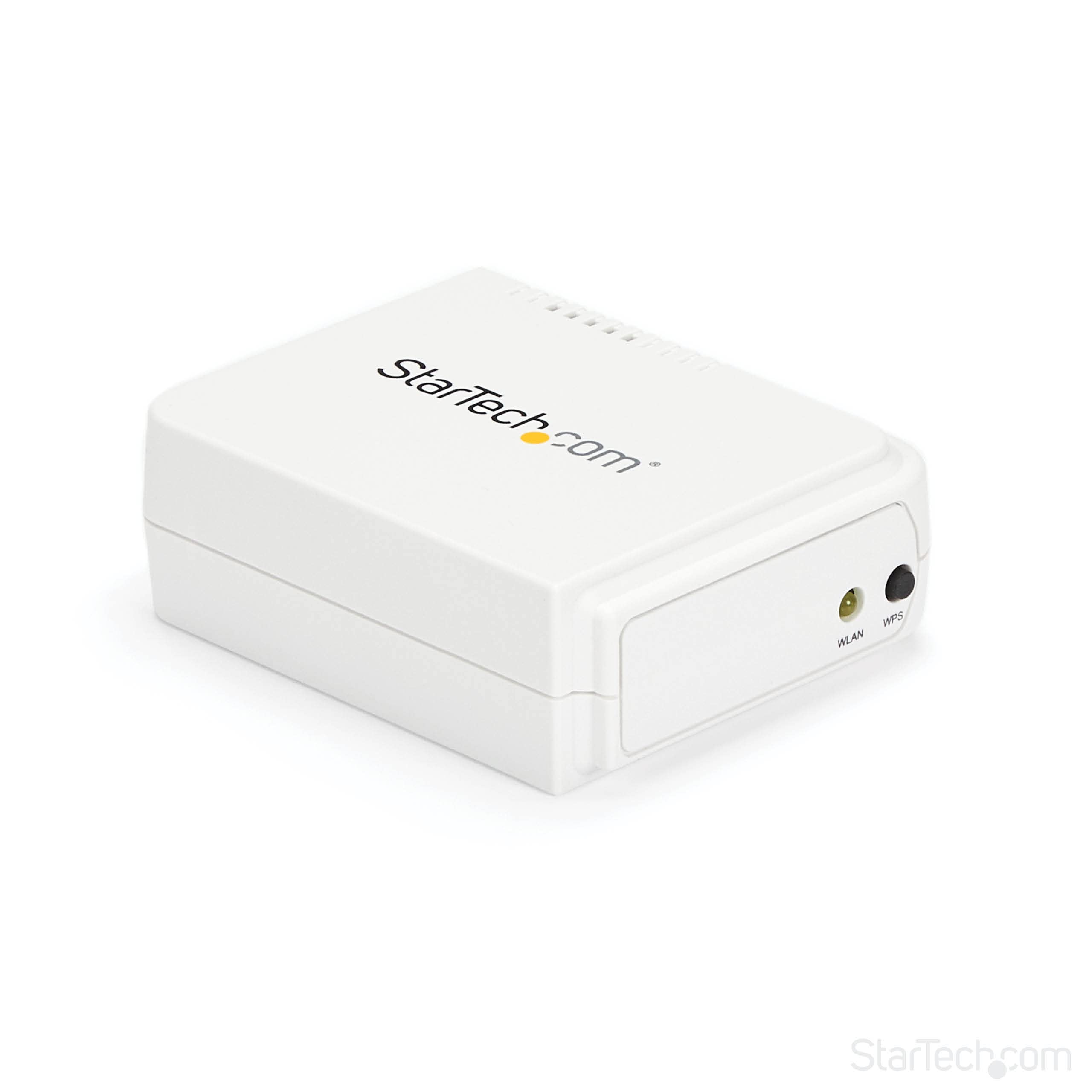 StarTech.com 1 Port USB Wireless N Network Print Server with 10/100 Mbps Ethernet Port - 802.11 b/g/n - Wireless USB 2.0 Print Server (PM1115UWEU