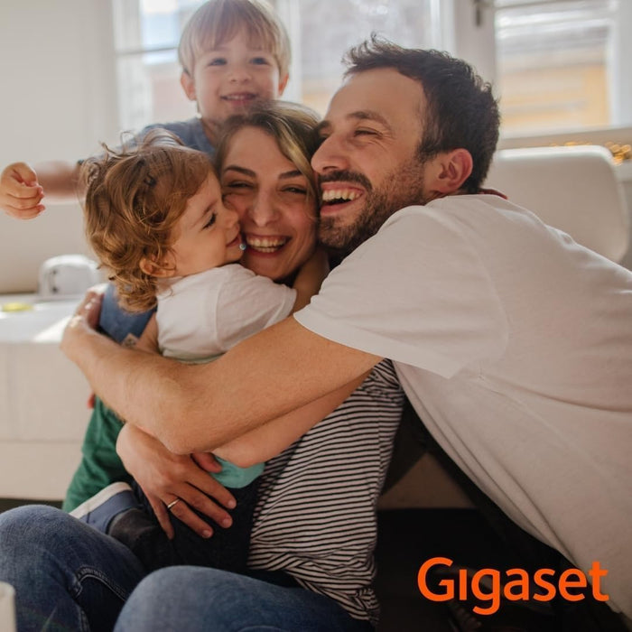 Gigaset CL390 - Telefono DECT - Funzione Black List e "Non disturbare" - Vivavoce - Ampio Display - Standard, Nero