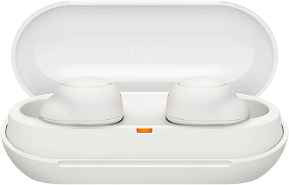Sony WF-C500 True Wireless Headphones - Up to 20 hours battery life with charging case - Voice Assistant compatible - Built-in mic for phone calls - Reliable Bluetooth® connection