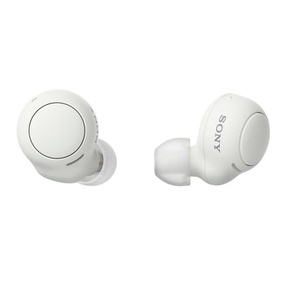 Sony WF-C500 True Wireless Headphones - Up to 20 hours battery life with charging case - Voice Assistant compatible - Built-in mic for phone calls - Reliable Bluetooth® connection