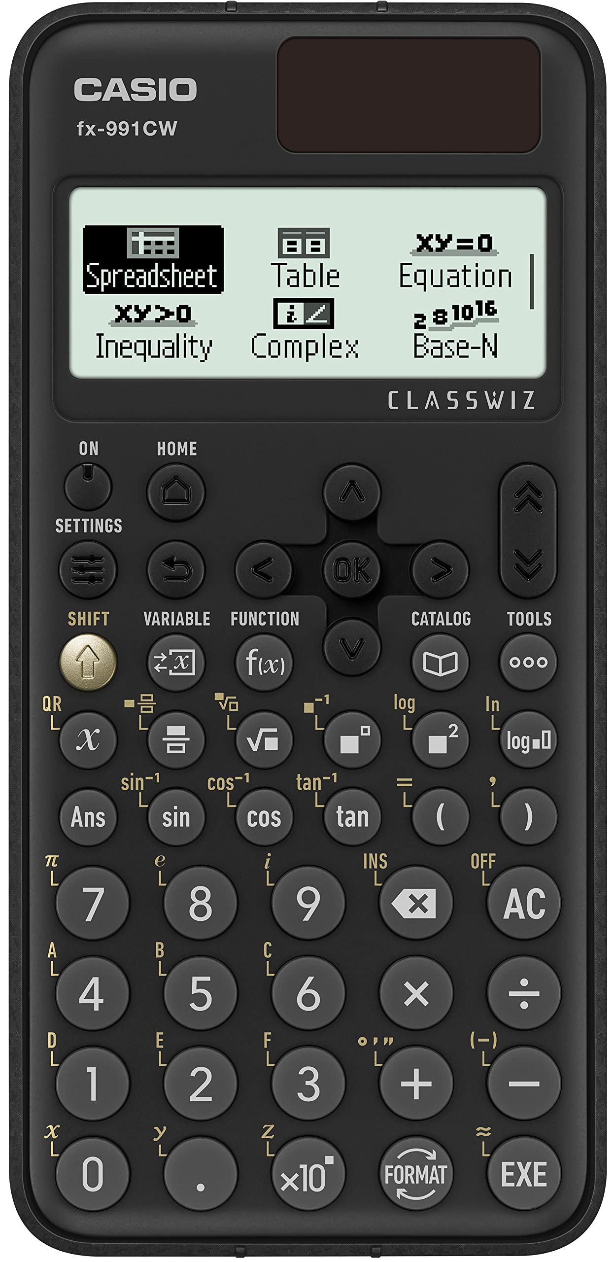 Casio FX-991CW Scientific Calculator, 540 Functions and Natural Display