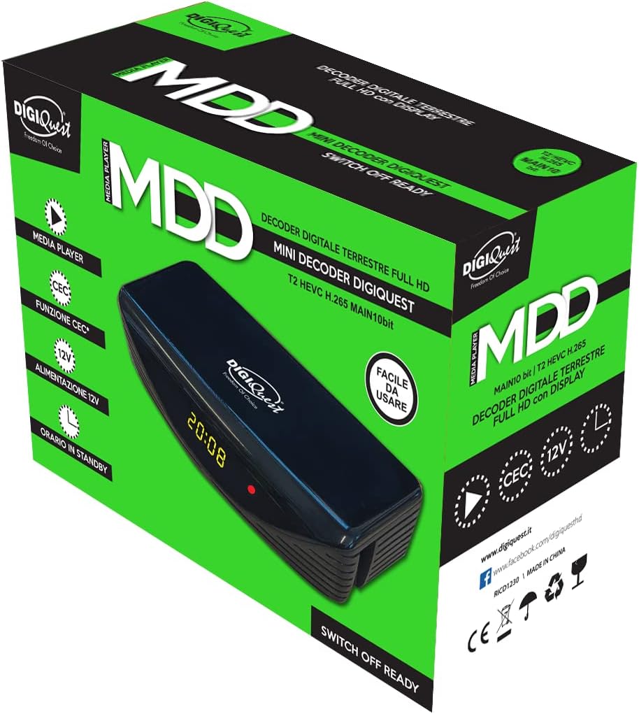 Decoder Digit.Ter.Mdd Media Player