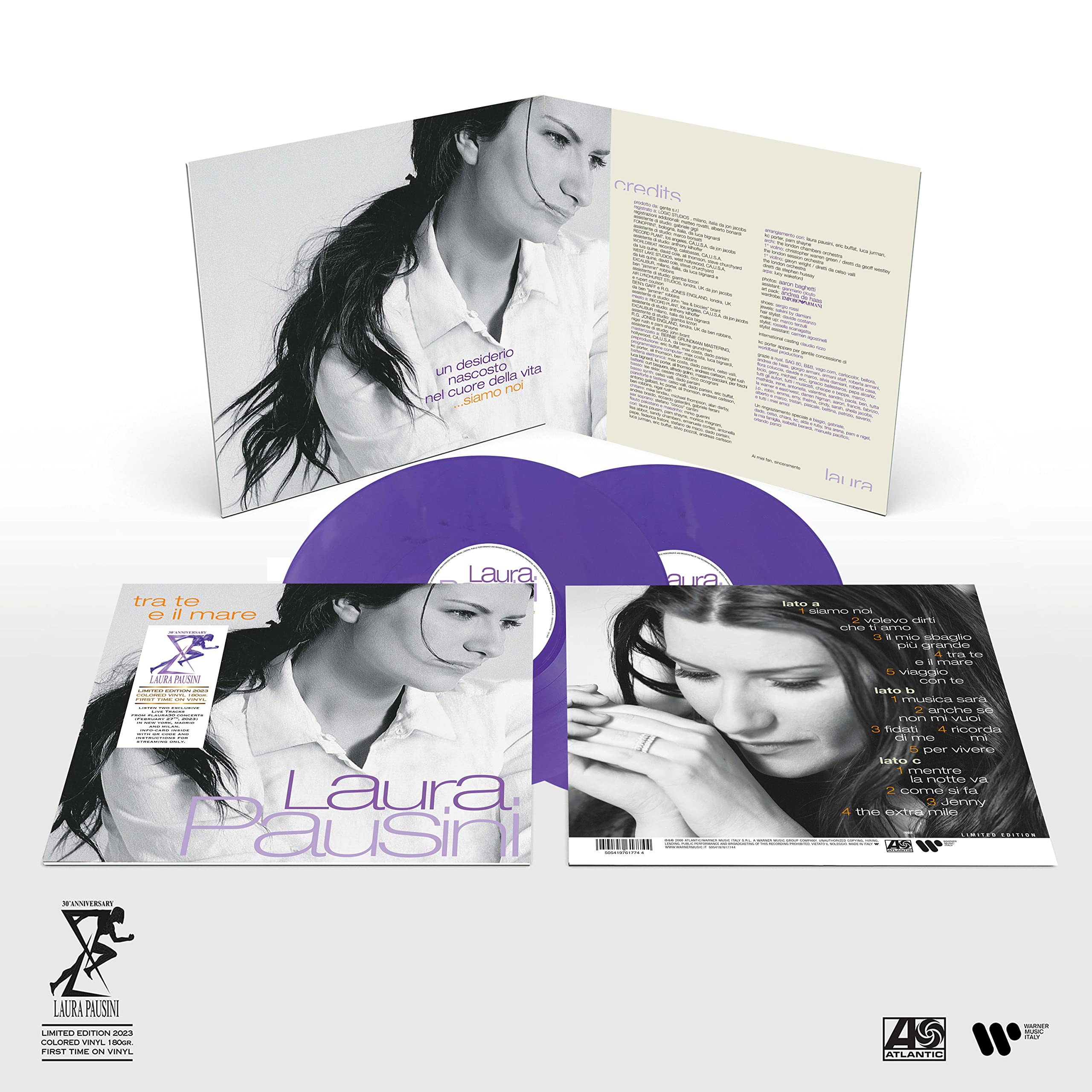 Tra Te E Il Mare Purple Vinyl. Limited & Numbered Edition
