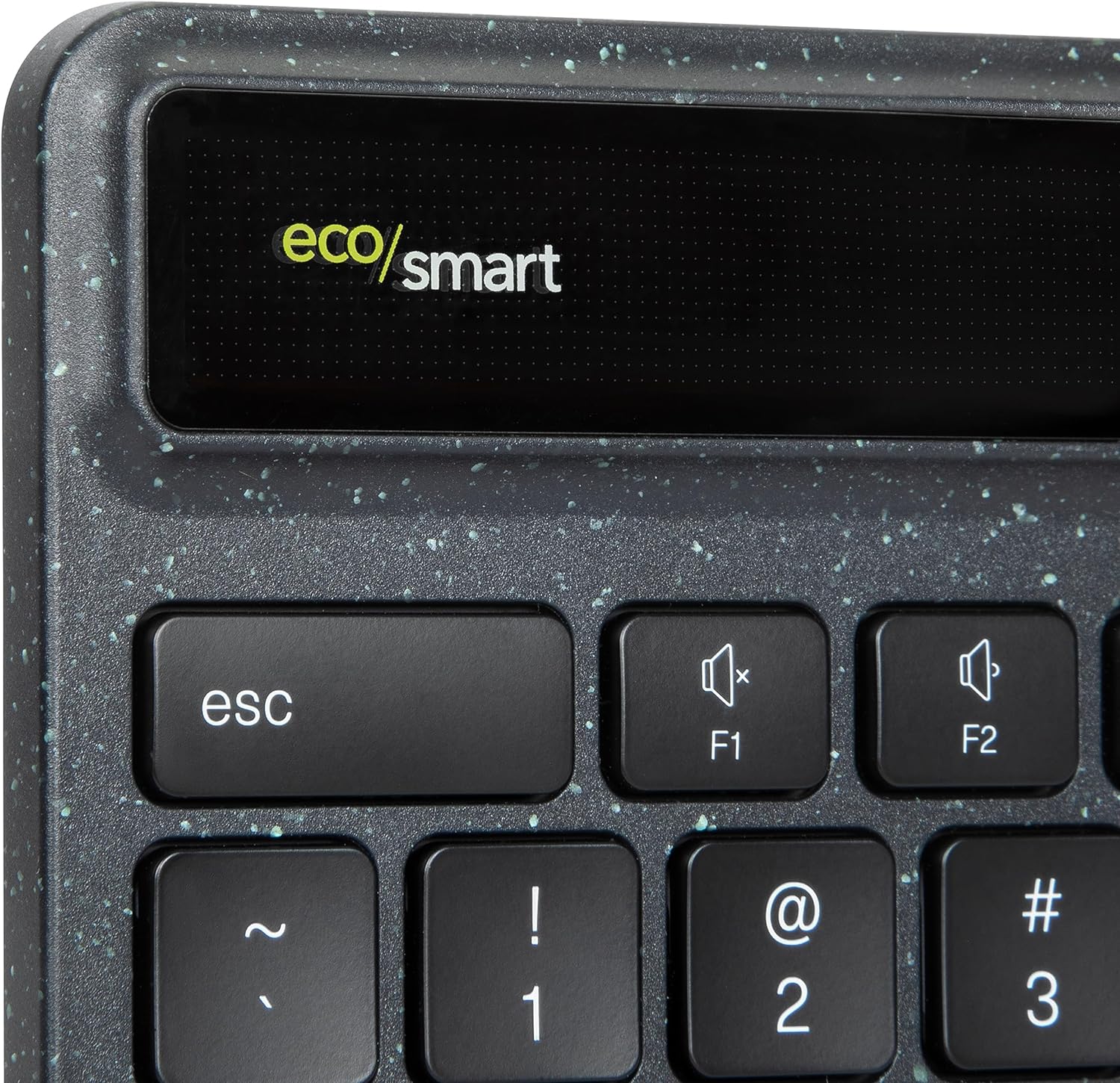 Targus Wireless Keyboard, EcoSmart, Sustainable Energy Harvesting with Solar Technology, Black (UK