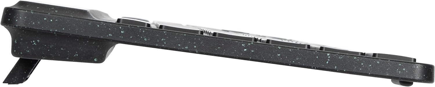 Targus Wireless Keyboard, EcoSmart, Sustainable Energy Harvesting with Solar Technology, Black (UK