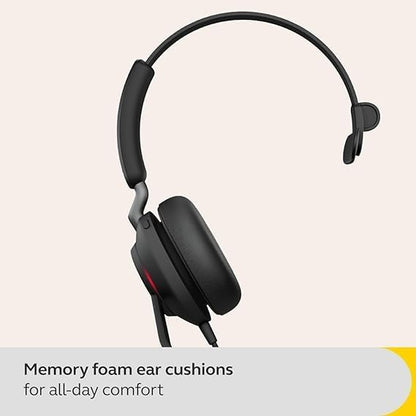 Jabra Evolve2 40 SE USB-A Monaural MS Black