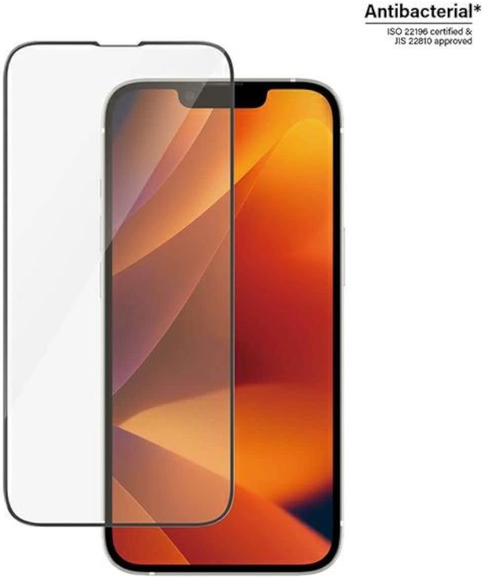 Panzer Glass Ultrawide AB Screen Protector Glass for iPhone 14, iPhone 13, iPhone 13 Pro, Pack of 1, 2771
