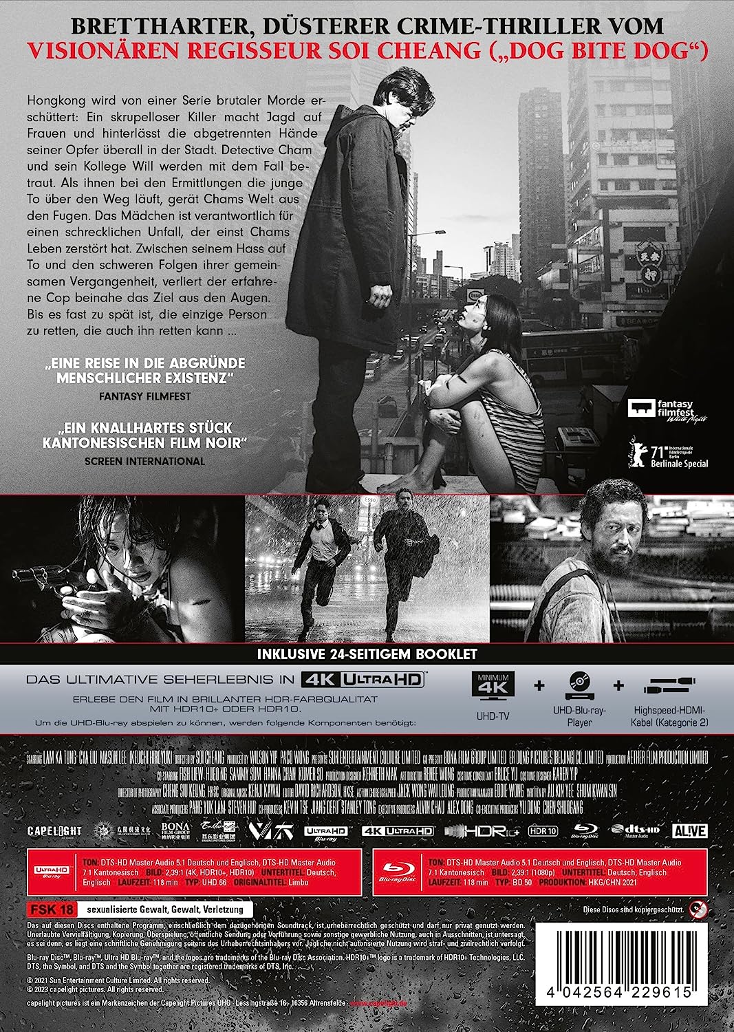 Limbo - 2-Disc Limited Collector's Edition im Mediabook (4K Ultra HD + Blu-ray