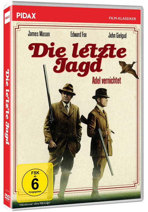 Die letzte Jagd - Adel vernichtet / Starbesetzte Romanverfilmung im Stil von „Downton Abbey“ (Pidax Film-Klassiker)