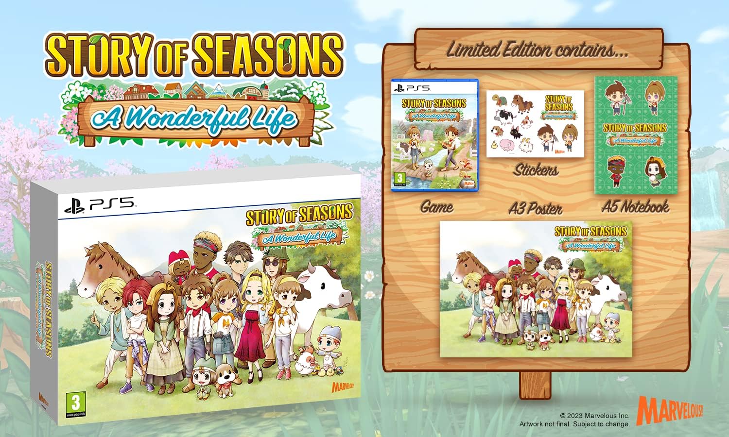 Story Of Seasons: A Wonderful Life (Limited Edition)