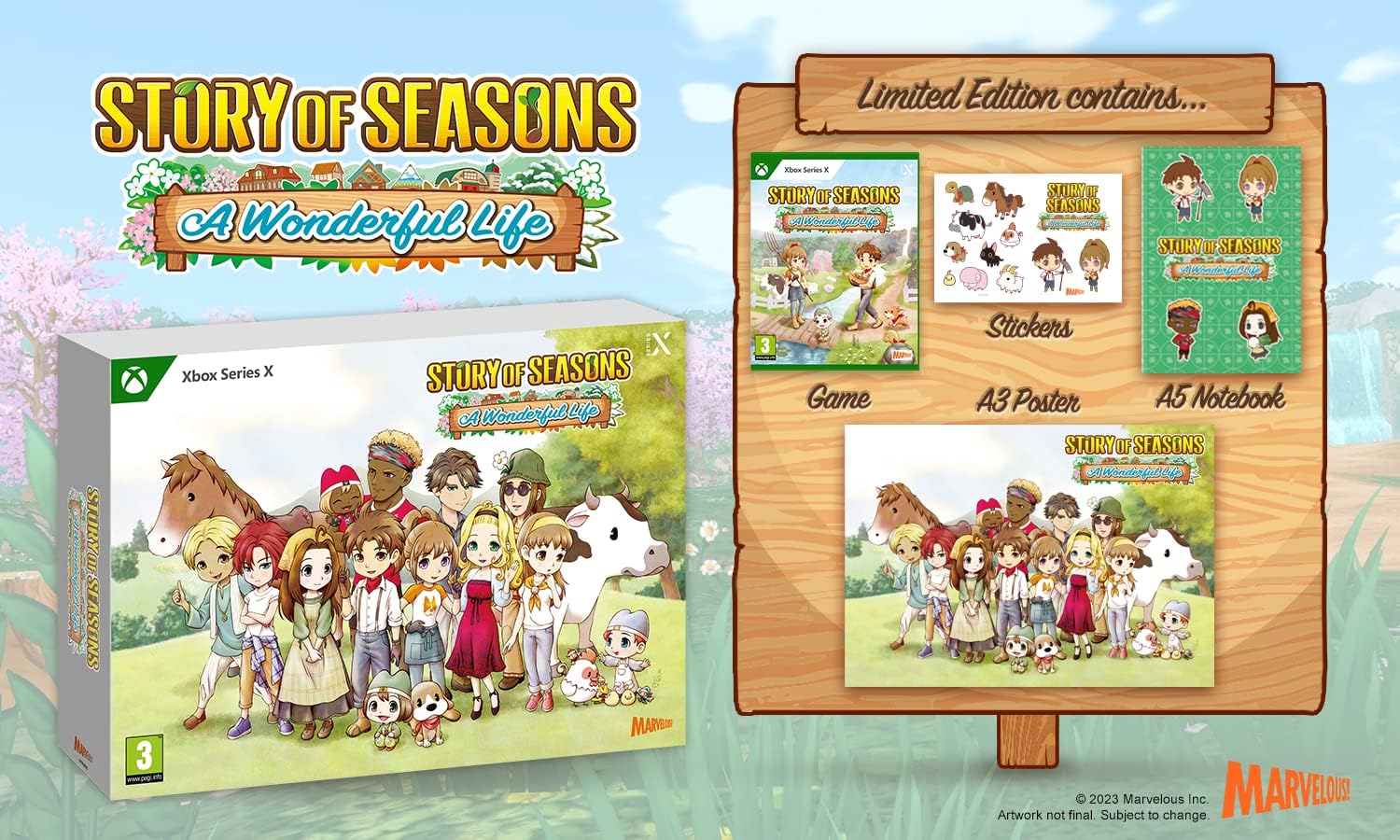 Story of Seasons: A Wonderful Life - Limited Edition (Xbox Series X