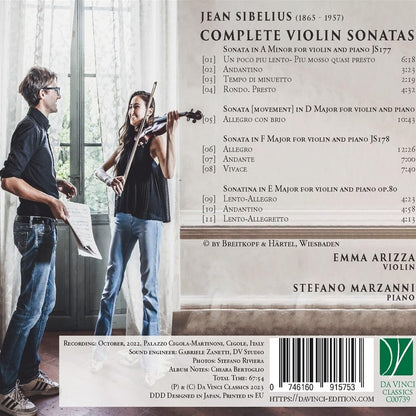 Sibelius: Complete Violin Sonatas