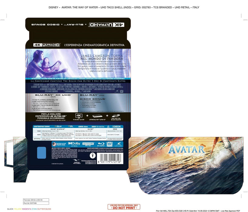 Avatar - La Via Dell'Acqua - 4K Steelbook (3 BD