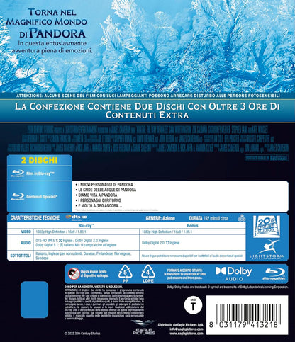 Avatar - La Via Dell'Acqua - (2 BD