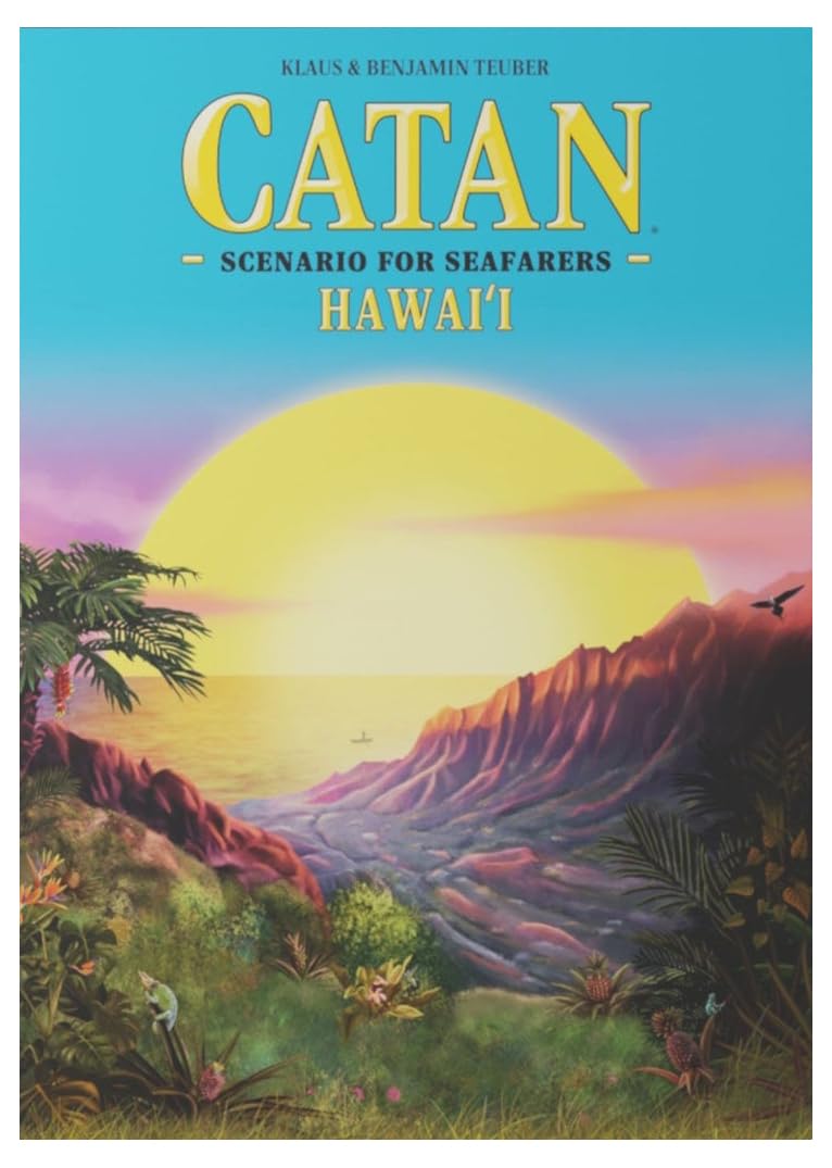 CATAN Studio | Catan Hawaii Scenario | Board Game | Ages 10+ | 3-6 Players | 75 Minutes Playing Time