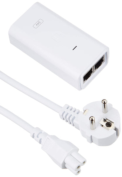 Ubiquiti POE adapter, white (POE-24-12W) , POE 24-12W-WH