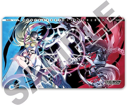 Bandai | Digimon Card Game: Tamer Goods Set Angewomon and LadyDevimon  | Trading Card Accessory