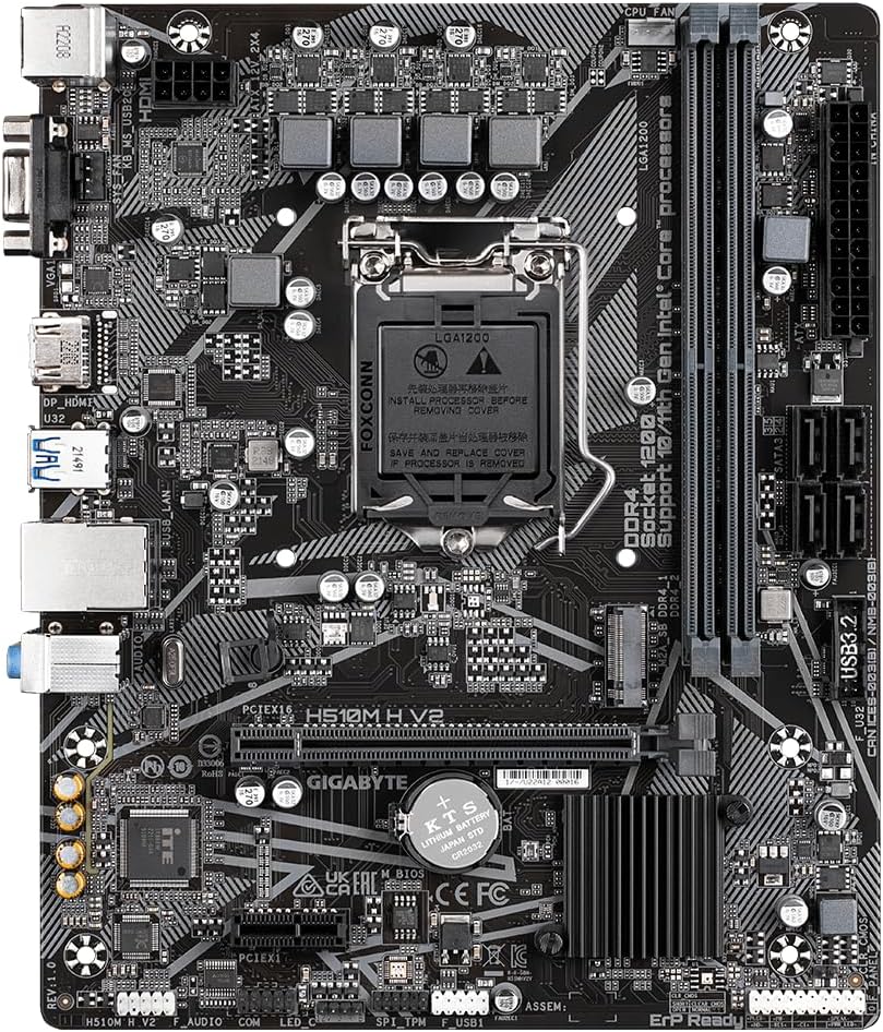 GIGABYTE GiBy H510M H V2 H510
