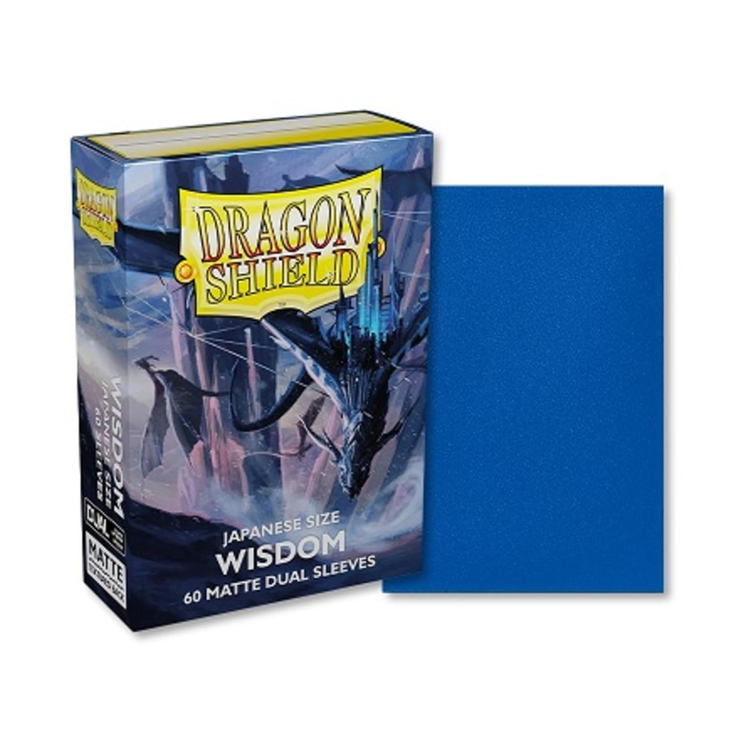 Dragon Shield Japanese Size Dual Matte Sleeves - Wisdom (60
