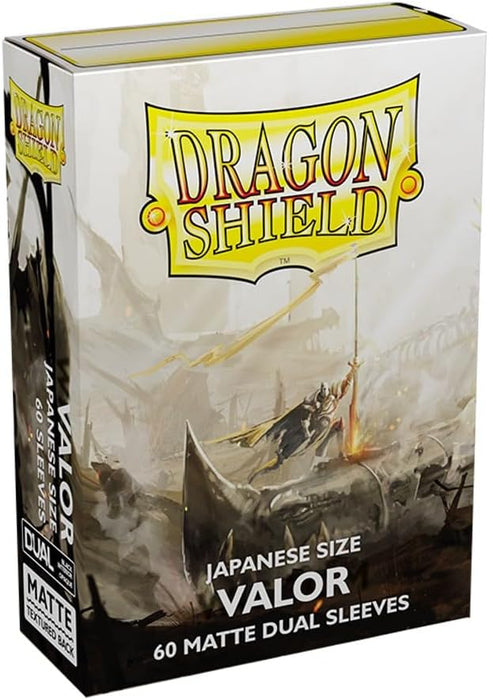 Dragon Shield Japanese Size Dual Matte Sleeves - Valor (60