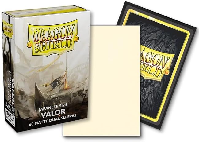 Dragon Shield Japanese Size Dual Matte Sleeves - Valor (60